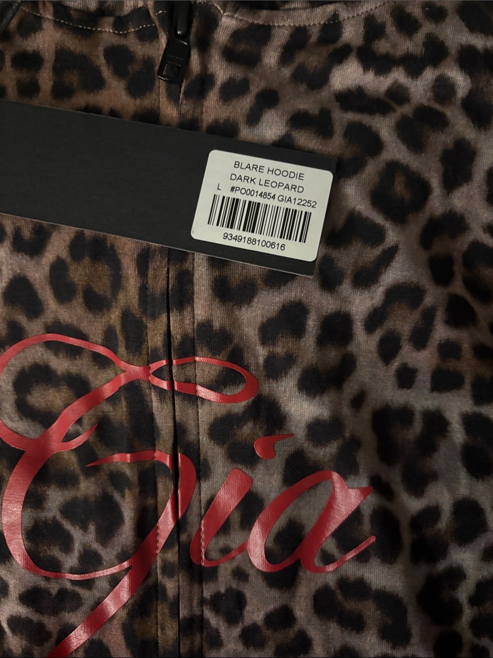 I am Gia blare tracksuit dark leopard - Picture 7 of 8